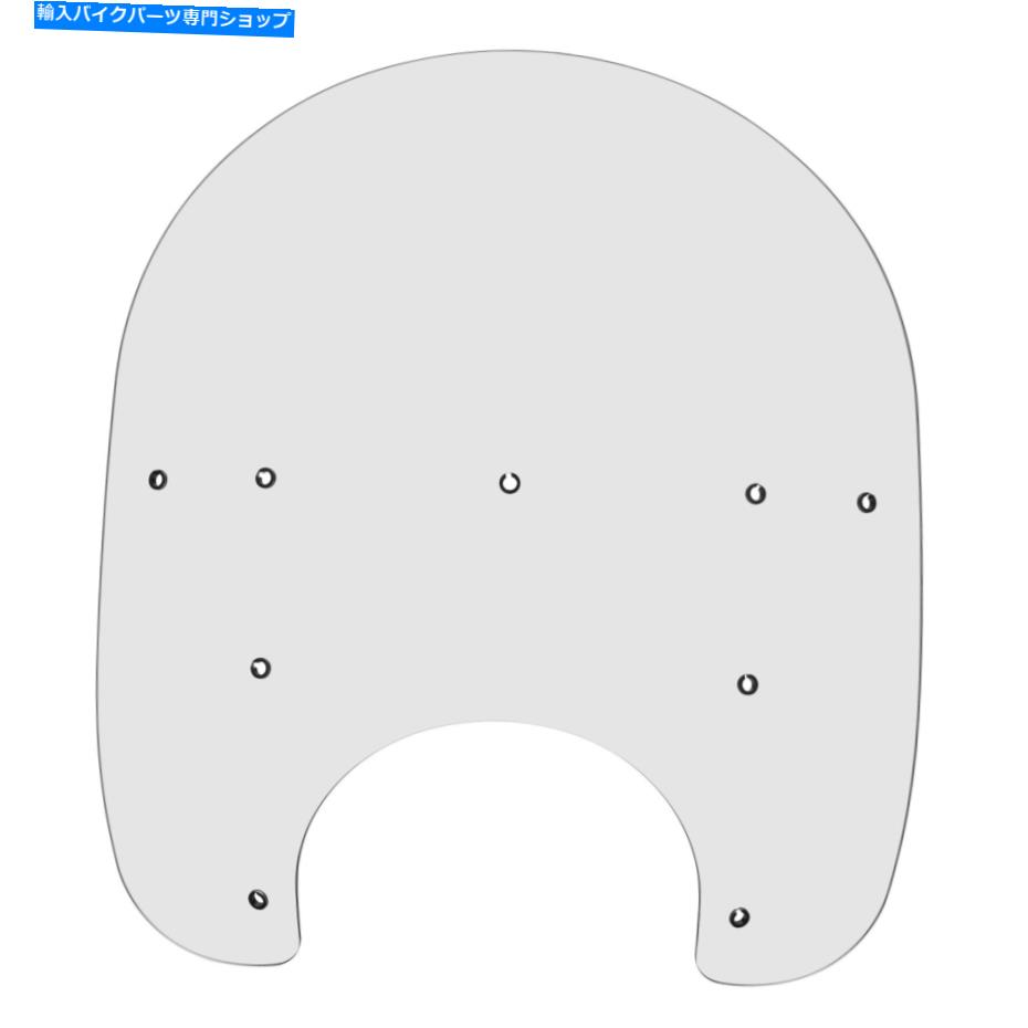 Windshield Harley-Davidson Road King 94-19シリーズクリアリプレクタシールド For Harley-Davidson Road King 94-19 Series Clear Replacement Windshield【並行輸入品】