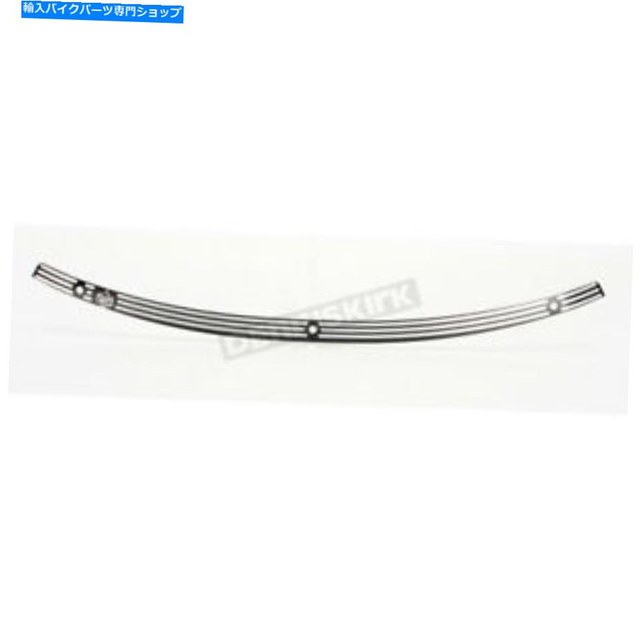 Windshield klock werksブラックコントラストフレアシリーズKWロゴウインドシールドトリム - 2350-0323 Klock Werks Black Contrast Flare Series KW Logo Windshield Trim - 2350-0323【並行輸入品】