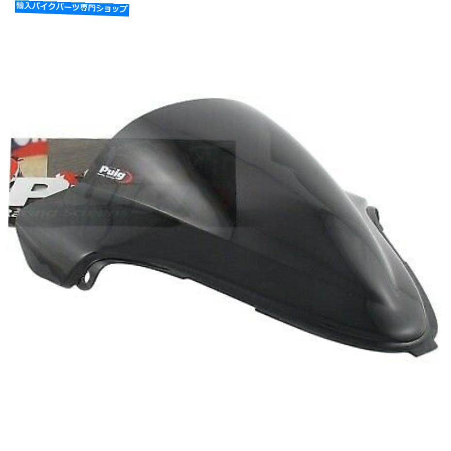 Windshield PUIG - 0953F - レーシングフロントウィンドスクリーン、ダークスモーク鈴木GSX 1300 R Hayabusa PUIG - 0953F - Racing Windscreen, Dark Smoke Suzuki GSX 1300 R Hayabusa【並行輸入品】