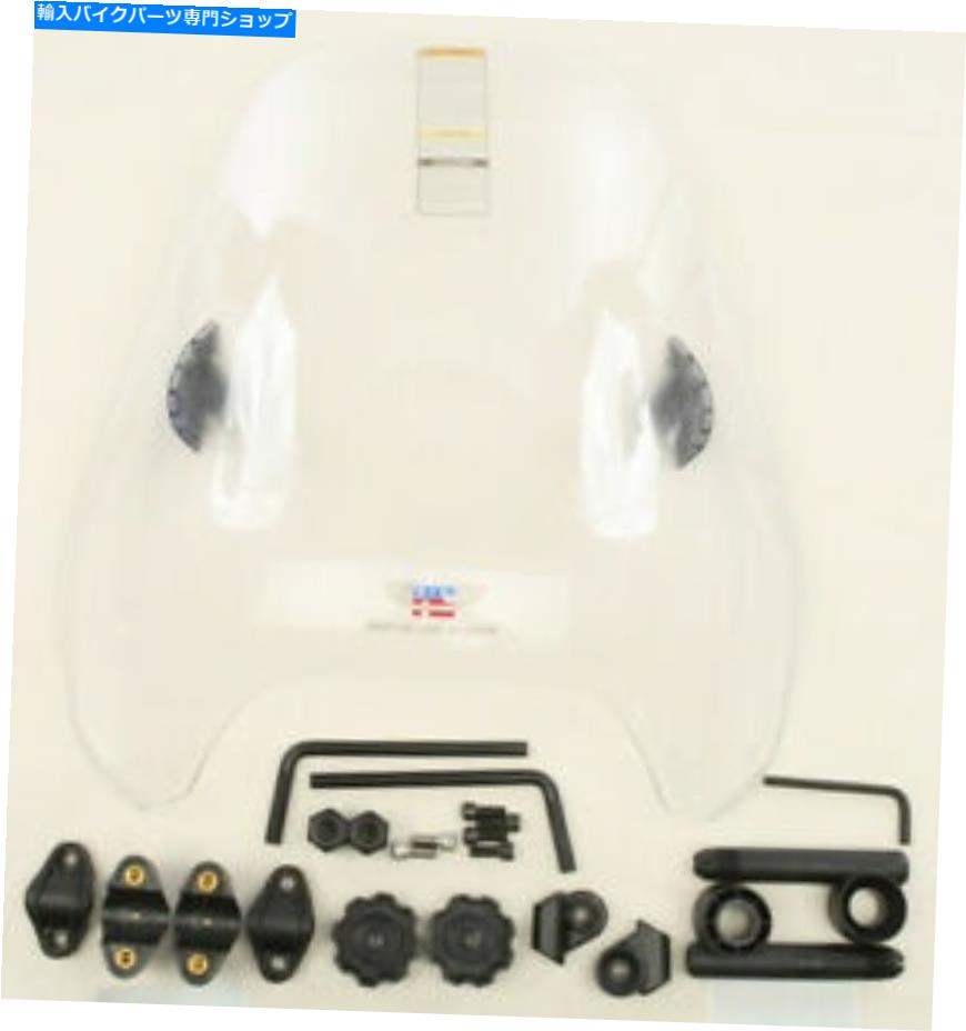 Windshield N25042国立周期デフレクタースクリーンクリア1」 N25042 National Cycle Deflector Screen Clear 1\