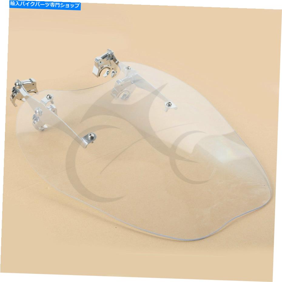 Windshield ハーリースポーツスターXL883 86-10 XL1200 88-11のためのフロントスケーンのフロントガラスマウントフィット Windscreen Windshield Mount Fit For Harley Sportster XL883 86-10 XL1200 88-11【並行輸入品】|Us Custom Parts Shop USDM