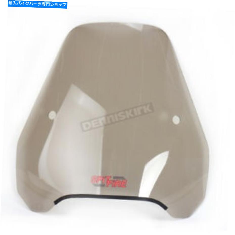 Windshield スリップストリーマスピットファイヤーTint Windshird 1インチ。ハードウェア - S-06-1 Slip Streamer Spitfire Tint Windshield with 1 in. Hardware - S-06-1【並行輸入品】