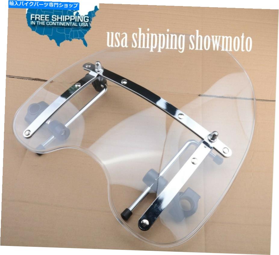 Windshield ホンダ逆転CMX250マグナシャドウVT600 750 1100 Clear Windscreen Windshield For Honda Rebel CMX250 Magna Shadow VT600 750 1100【並行輸入品】｜Us Custom Parts Shop USDM