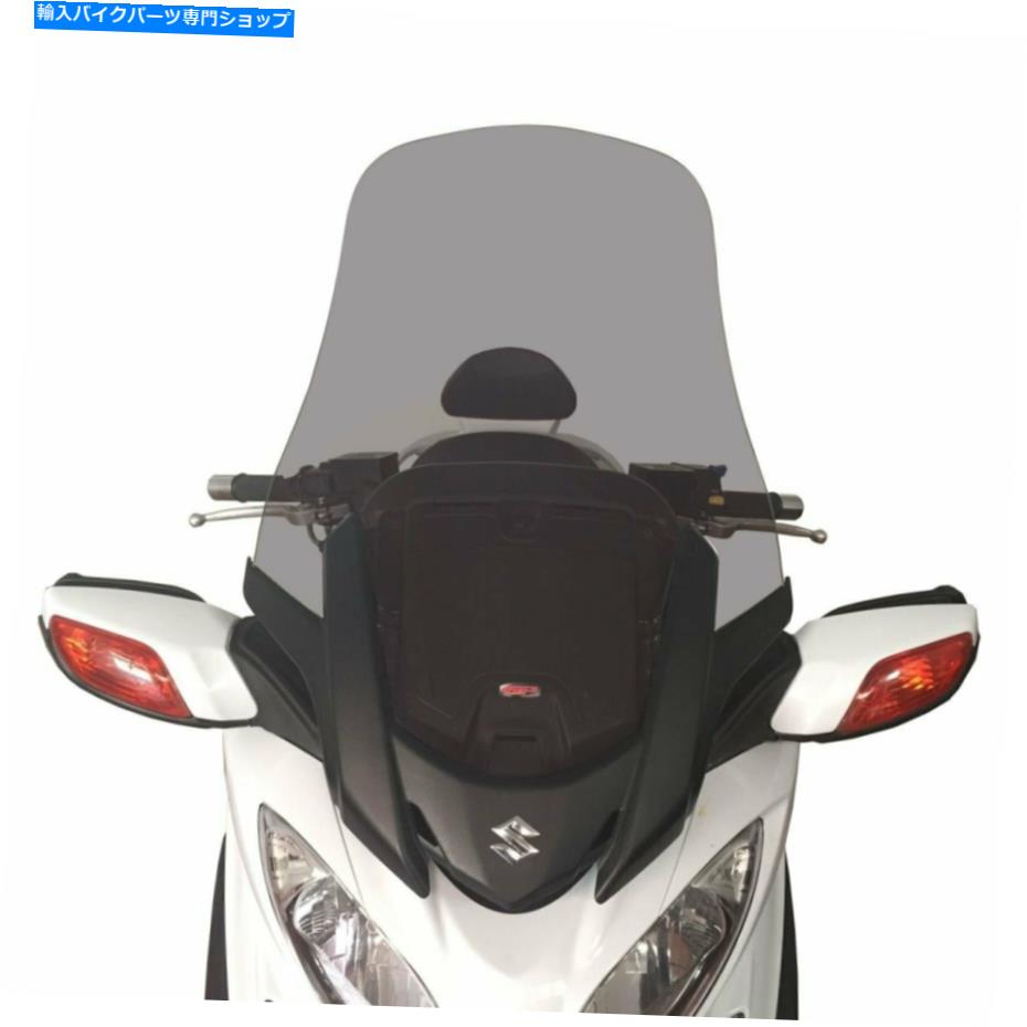 Windshield スズキ・ブルグマン650フロントガラスのフロントスケーン65 cm 77 cm透明な煙2013 2018 Suzuki Burgman 650 Windshield Windscreen 65 cm 77 cm Transparent Smoke 2013 2018【並行輸入品】