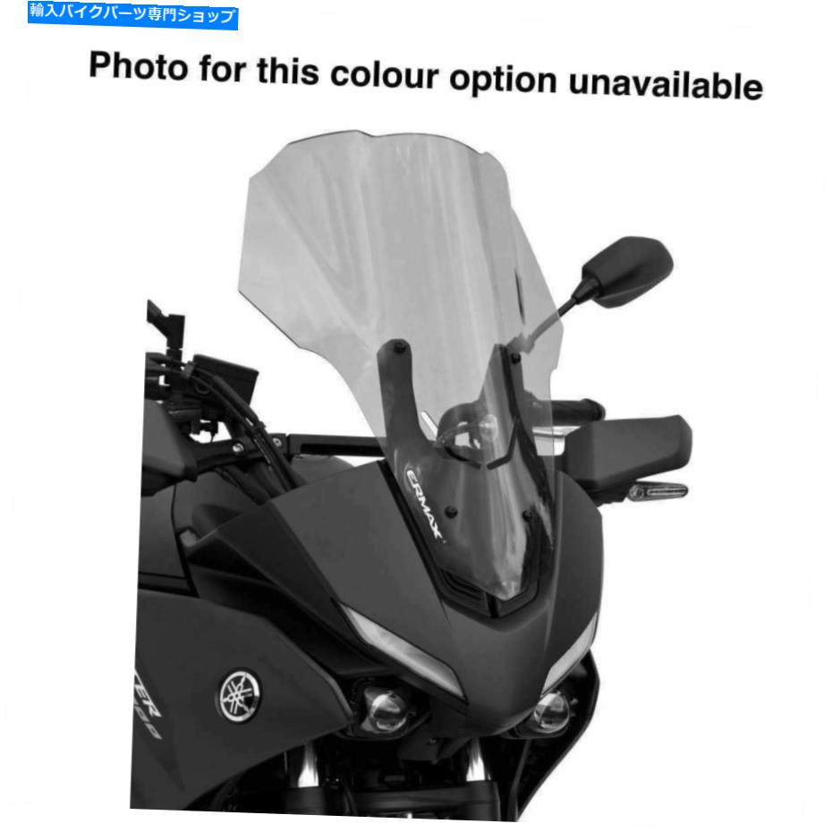 Windshield ERMAXサテンブラックツーリングスクリーンフロントガラスヤマハトレーサー700 2020 0102Y93-47 ERMAX SATIN BLACK TOURING SCREEN WINDSHIELD YAMAHA TRACER 700 2020 0102Y93-47【並行輸入品】