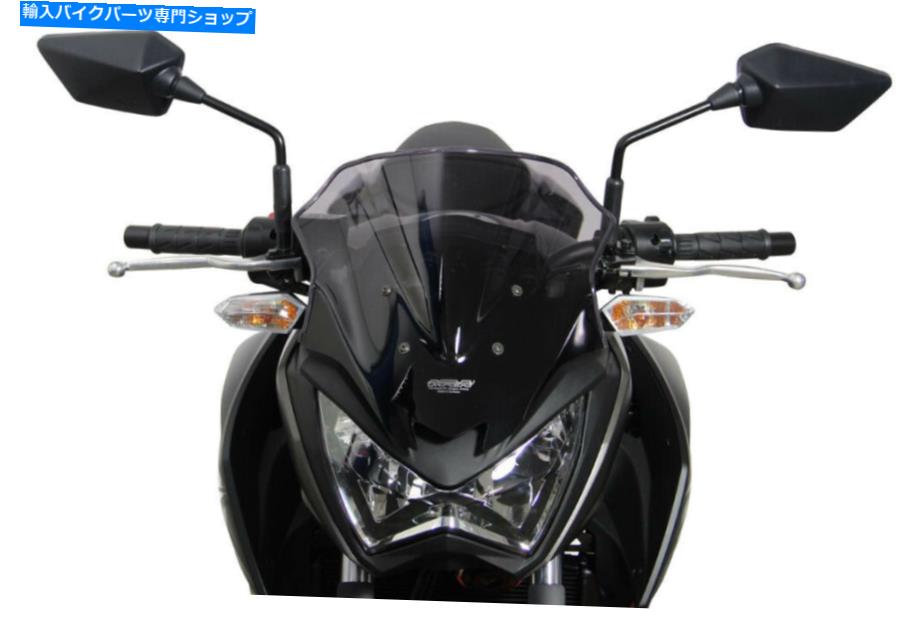 Windshield MRAレーシングウィンドスクリーン「R」Z250 13 / Z300 15ブラック MRA Racing Windscreen "R" Z250 13/Z300 15 Black【並行輸入品】|Us Custom Parts Shop USDM
