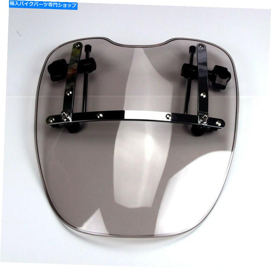 Windshield ハーレースポーツスターブラックラインダイナの煙のハンドスクリーンのフロントガラス Smoke Windscreen Windshield For Harley Sportster Blackline Dyna Softail【並行輸入品】