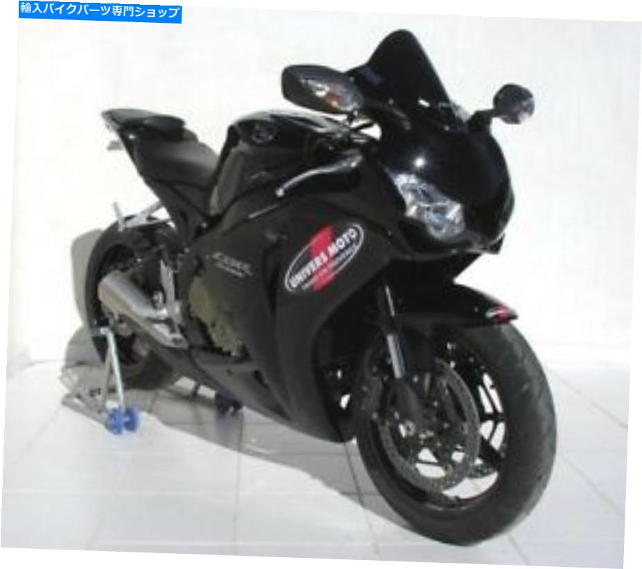 Windshield Ermax AeromaxスクリーンフロントガラスフロントスケーンホンダCBR1000RR '08 -'11 - ダークブラック Ermax Aeromax Screen Windshield Windscreen Honda CBR1000RR '08-'11 - Dark Black【並行輸入品】