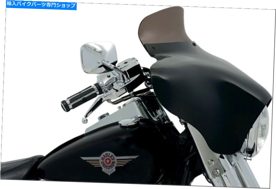 Windshield メンフィスの色合い5 "メンフィスのスポイラーフロントガラスのためのスポイラーフロントガラス - 大学 Memphis Shades 5" Smoke Spoiler Windshield for Memphis Batwing Fairing - Univ【並行輸入品】｜Us Custom Parts Shop USDM