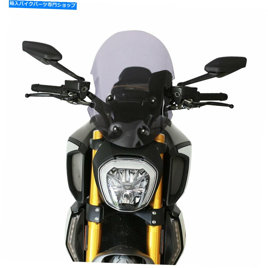 Windshield DUCATI DIAVER 1260-S 1260 S Windshield透明喫煙55CM 2019 2020 Ducati Diavel 1260-S 1260 S Windshield Transparent Smoked 55cm 2019 2020【並行輸入品】|Us Custom Parts Shop USDM