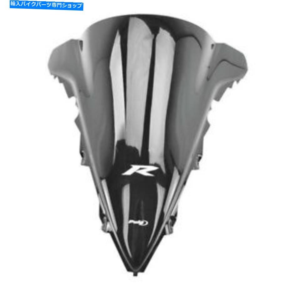 Windshield 2009-2014 R1ブラック** PUIGレーシングダブルバブルフロントガラスウィンドスクリーン2013 4935S 2009-2014 R1 BLACK** PUIG Racing Double Bubble Windshield Windscreen 2013 4935S【並行輸入品】｜Us Custom Parts Shop USDM