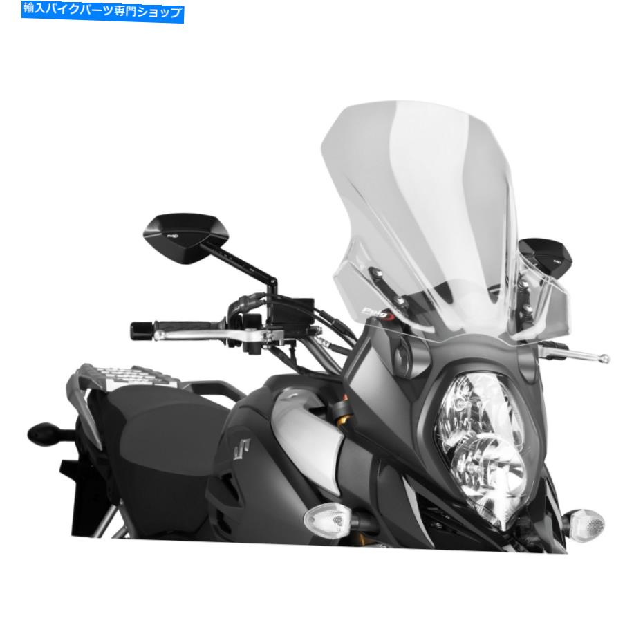 Windshield スズキVSTROM 1000 2018 PUIG 7229Wツーリングクリア画面 For Suzuki Vstrom 1000 2018 Puig 7229W Touring Clear Screen【並行輸入品】|Us Custom Parts Shop USDM