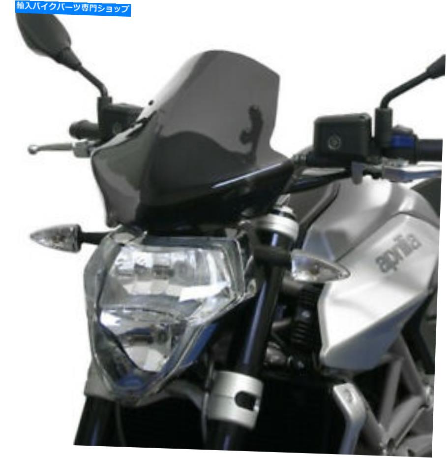 Windshield Puig 3mm裸の新世代アクリル風防ガラスの暗い煙4674F PUIG 3mm Naked New Generation Acrylic Windshield Dark Smoke 4674F【並行輸入品】