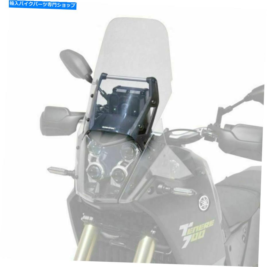 Windshield Ermaxクリアツーリングスクリーンフロントガラスヤマハテネール700 2019 - 2021 ERMAX CLEAR TOURING SCREEN WINDSHIELD YAMAHA TENERE 700 2019 - 2021【並行輸入品】
