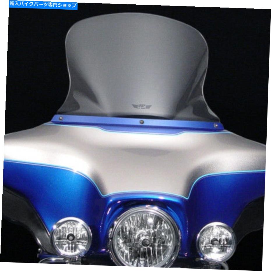 Windshield ナショナルサイクルVSTREAMの高層フロントシールドハーレー-Davidson Flhx Electra Glide National Cycle VStream Tall Windscreen Shield Harley-Davidson FLHX Electra Glide【並行輸入品】