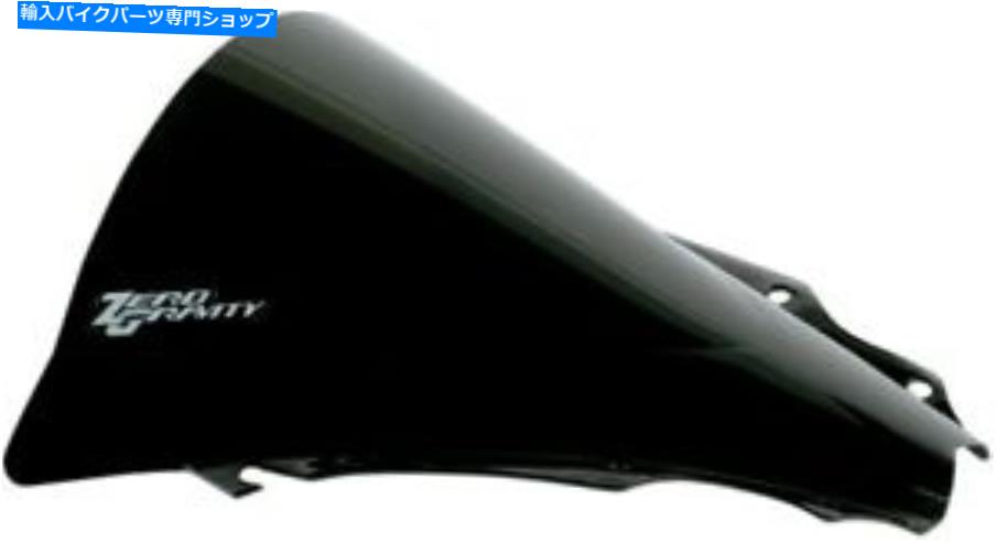 Windshield ゼロ重力二重バブルフロントスケーンダークスモーク16-579-19 Zero Gravity Double Bubble Windscreen Dark Smoke 16-579-19【並行輸入品】