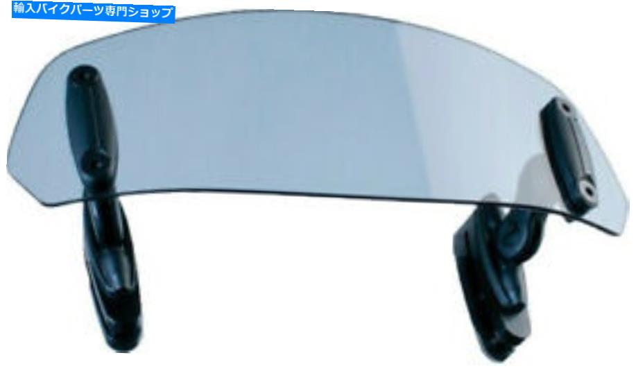 Windshield ピングクリップオンウィンドスクリーンバイザーオートバイウィンドスクリーン/ウインドシールドバイザー6319W Puig Clip-On Windscreen Visor Motorcycle Windscreens/Windshields Visor 6319W【並行輸入品】