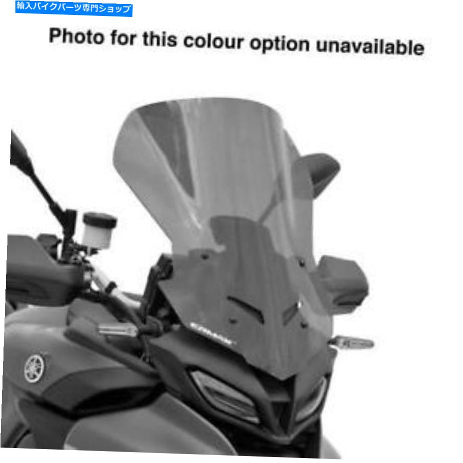 Windshield Ermaxツーリングスクリーンウインドシールドライトスモークヤマハ新トレーサー9 2021 - ON Ermax Touring Screen Windshield Light Smoke Yamaha New Tracer 9 2021 - on【並行輸入品】