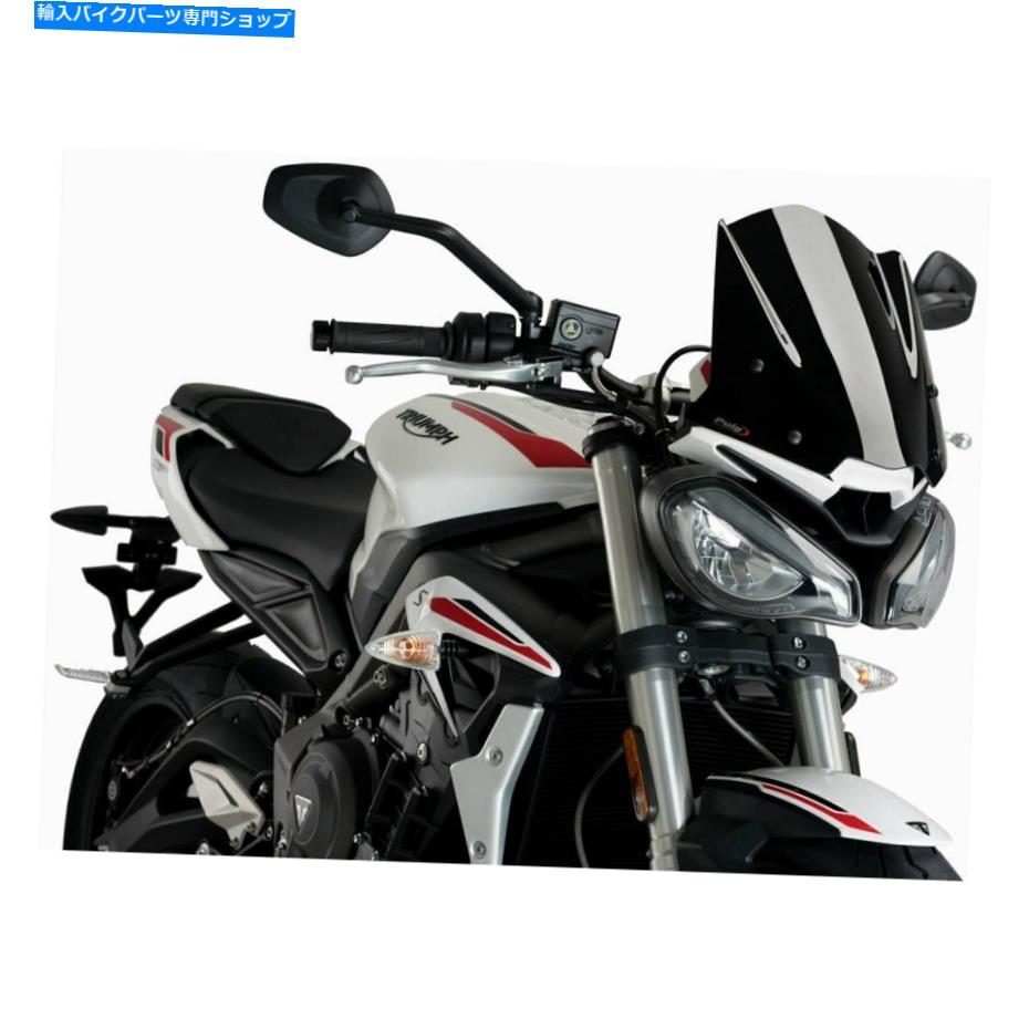 Windshield Puig 20432N新しい世代のスポーツのフロントガラス Puig 20432N New Generation Sport Windshield【並行輸入品】