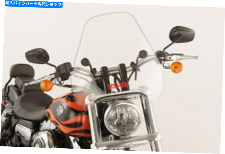 Windshield SlipStreamer S-06 SPITFIRE WINDSHIELDクリアW /ブラックハードウェア7/8 \