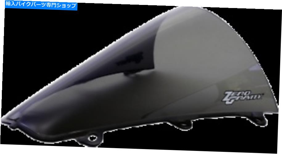 Windshield ゼロ重力24-427-02コルサフロントスケーンスモークスポーツバイク風シールド Zero Gravity 24-427-02 Corsa Windscreen Smoke Sport Bike Wind Shield【並行輸入品】