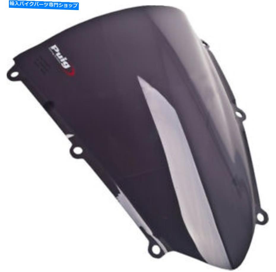 Windshield ピュギレーシングスポーツバイクフロントスケーンフロントガラスダークスモーク - 4356-F PUIG Racing Sportbike Windscreen Windshield Dark Smoke - 4356-F【並行輸入品】｜Us Custom Parts Shop USDM