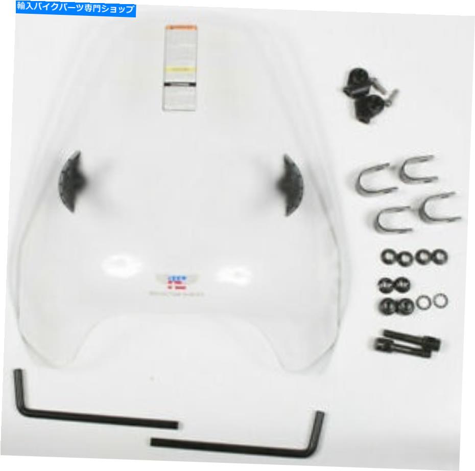 Windshield N25030ナショナルサイクルデフレクタースクリーンクリア7/8 \