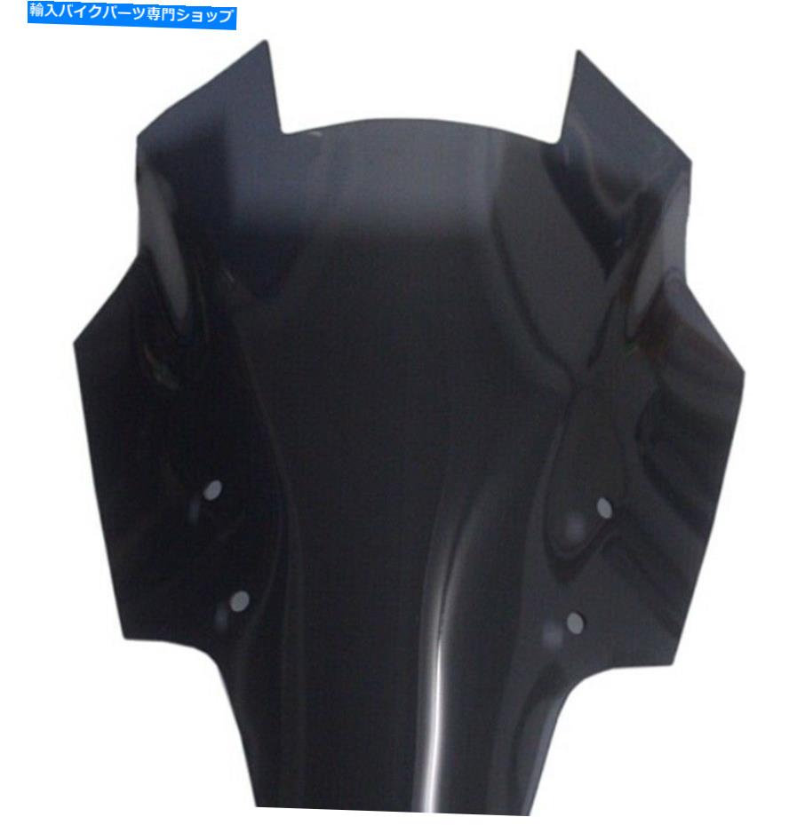 Windshield ヤマハMT-15のオートバイアクセサリーフロントガラスブラックスモークオオカミスタイル Motorcycle Accessories Windshield Black Smoke Wolf Style for Yamaha MT-15【並行輸入品】