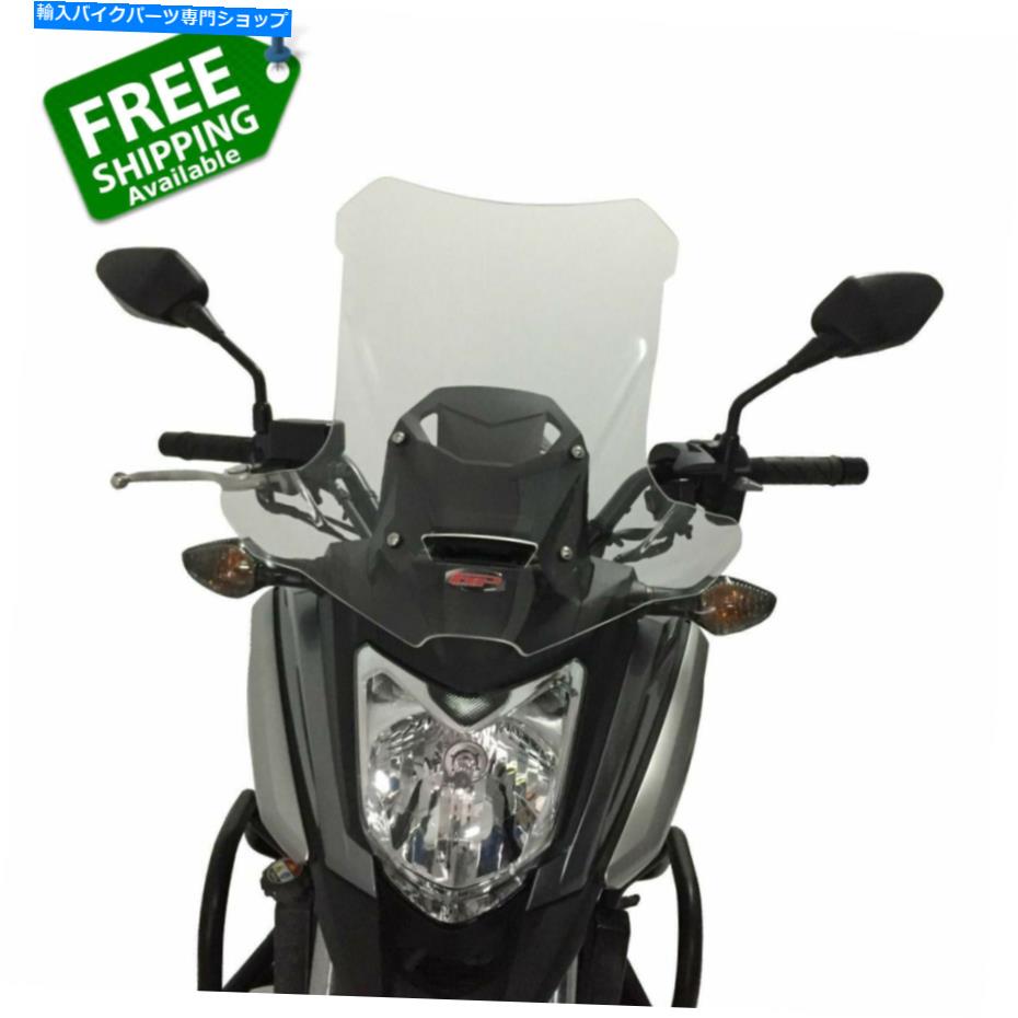 Windshield ホンダNC700X NC750Xツーリングウインドシールドフロントスケーン51cmフィット2012年2020 Honda NC700X NC750X Touring Windshield Windscreen 51cm fits 2012 2020【並行輸入品】
