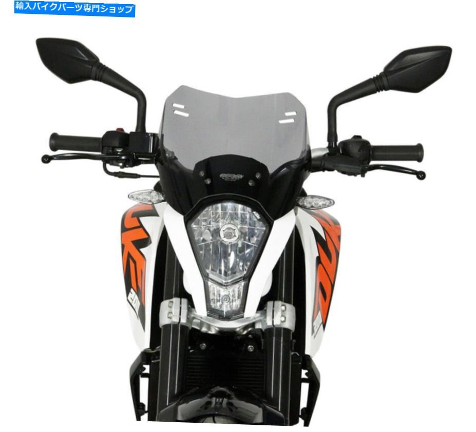 Windshield MRAスポイラーウィンドスクリーン「S」KTM DUKE 125/200/390ブラック MRA Spoiler Windscreen \