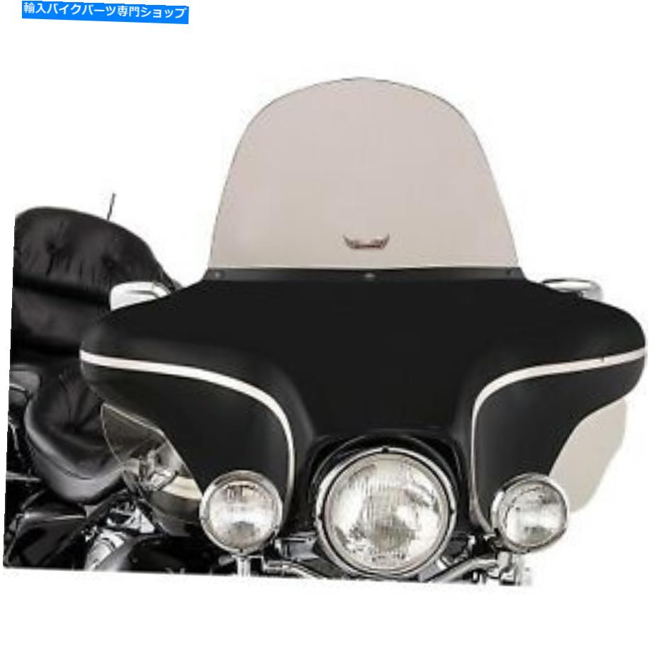 Windshield SlipStreamer - S-135-16 - 交換用フロントガラス、16インチ。 - 煙ハーレー - ダビッドソン Slipstreamer - S-135-16 - Replacement Windshield, 16in. - Smoke Harley-Davidson【並行輸入品】