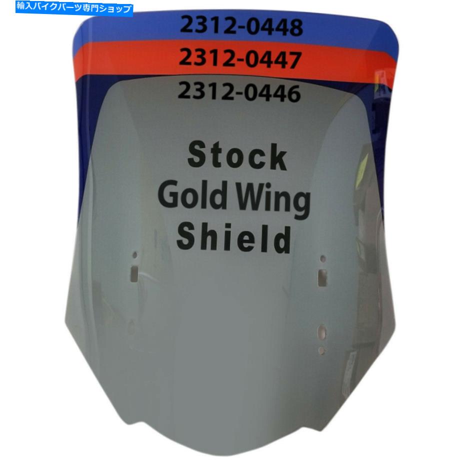 Windshield スリップストーマーゴールドウィングスポーツツーリングウインドシールド - GL1800（クリア）S-268C + 4 Slipstreamer Gold Wing Sport Touring Windshield - GL1800 (Clear) S-268C+4【並行輸入品】