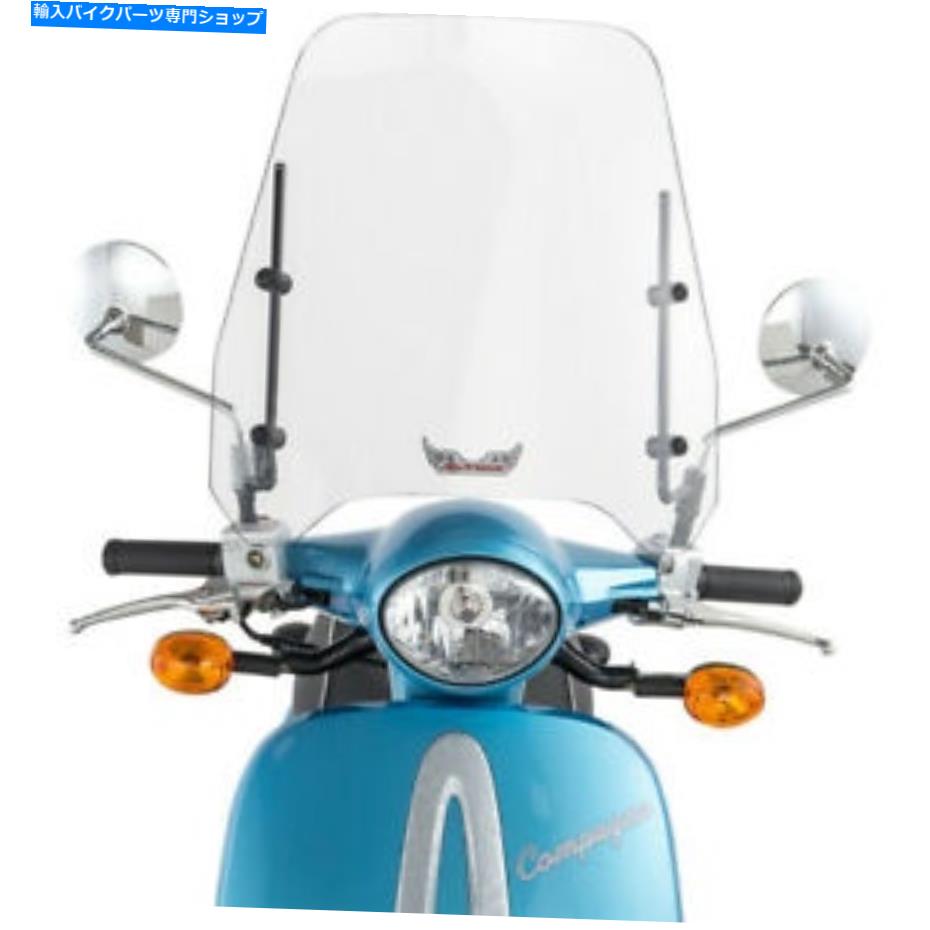 Windshield スリップストーマスコットウインドシールド - 60（クリア）SCTR60-M Slipstreamer Scoot Windshield - 60 (Clear) S-SCTR60-M【並行輸入品】