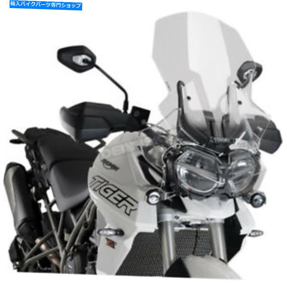 Windshield Puig Hi-Tech部品クリアツーリングウインドシールド - 9656W Puig Hi-Tech Parts Clear Touring Windshield - 9656W【並行輸入品】