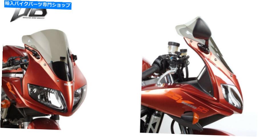 Windshield ゼロ重力二重バブルフロントスクリーンダークスモーク（16-106-19） Zero Gravity Double Bubble Windscreen Dark Smoke (16-106-19)【並行輸入品】