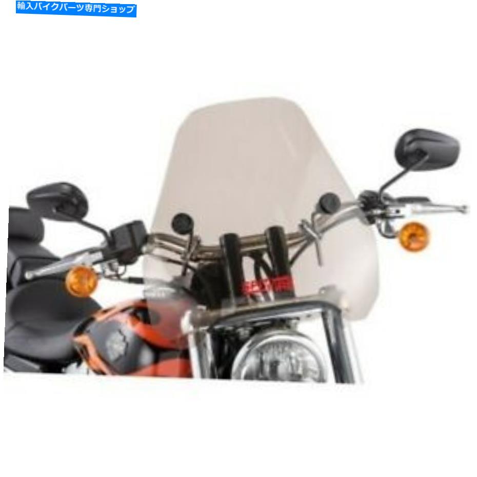 Windshield Spitfire Tint＆Chrome 15 "7/8"のためのオートバイのウィンドシールド - 1 "ハンドルバー Spitfire Tint & Chrome 15" Motorcycle Windshield for 7/8" - 1" Handlebars【並行輸入品】｜Us Custom Parts Shop USDM