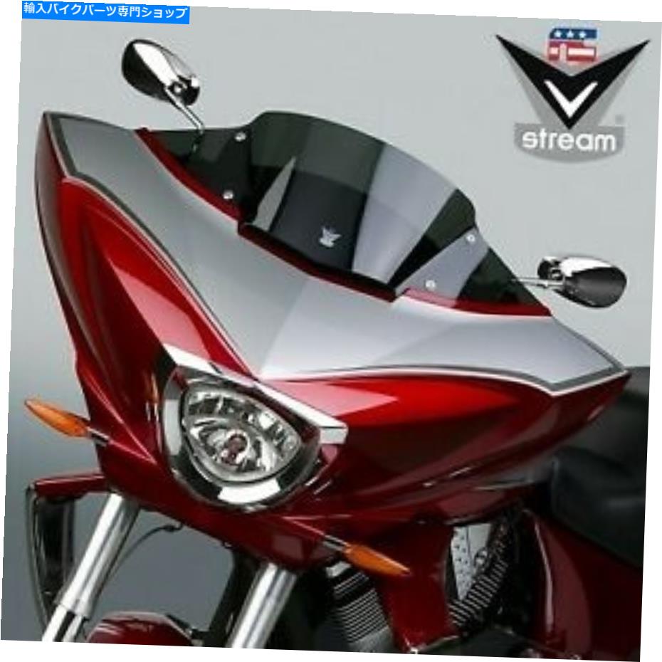 Windshield 国連サイクル08.25in。ダークタント - FMRコーティングされたVstream Windshield N20702 National Cycle 08.25in. Dark Tint - FMR Coated VStream Windshield N20702【並行輸入品】