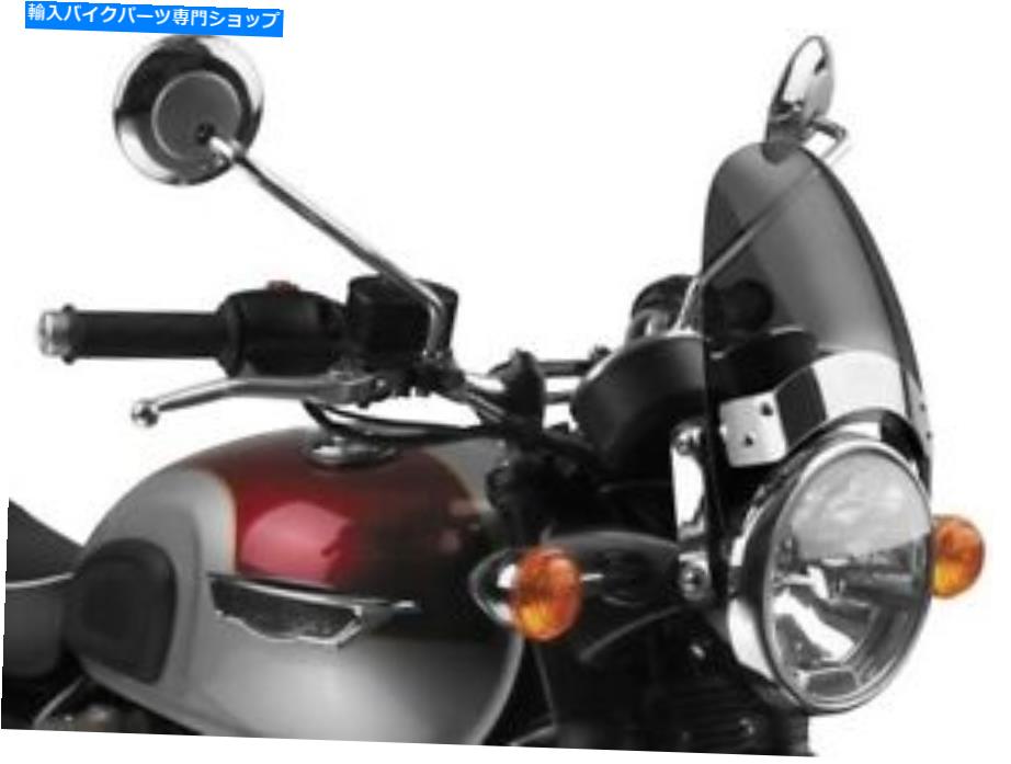 Windshield カリムマウントダークタント＃N2544 National Cycle Flyscreen Windshield with Chrome Mount Dark Tint #N2544【並行輸入品】