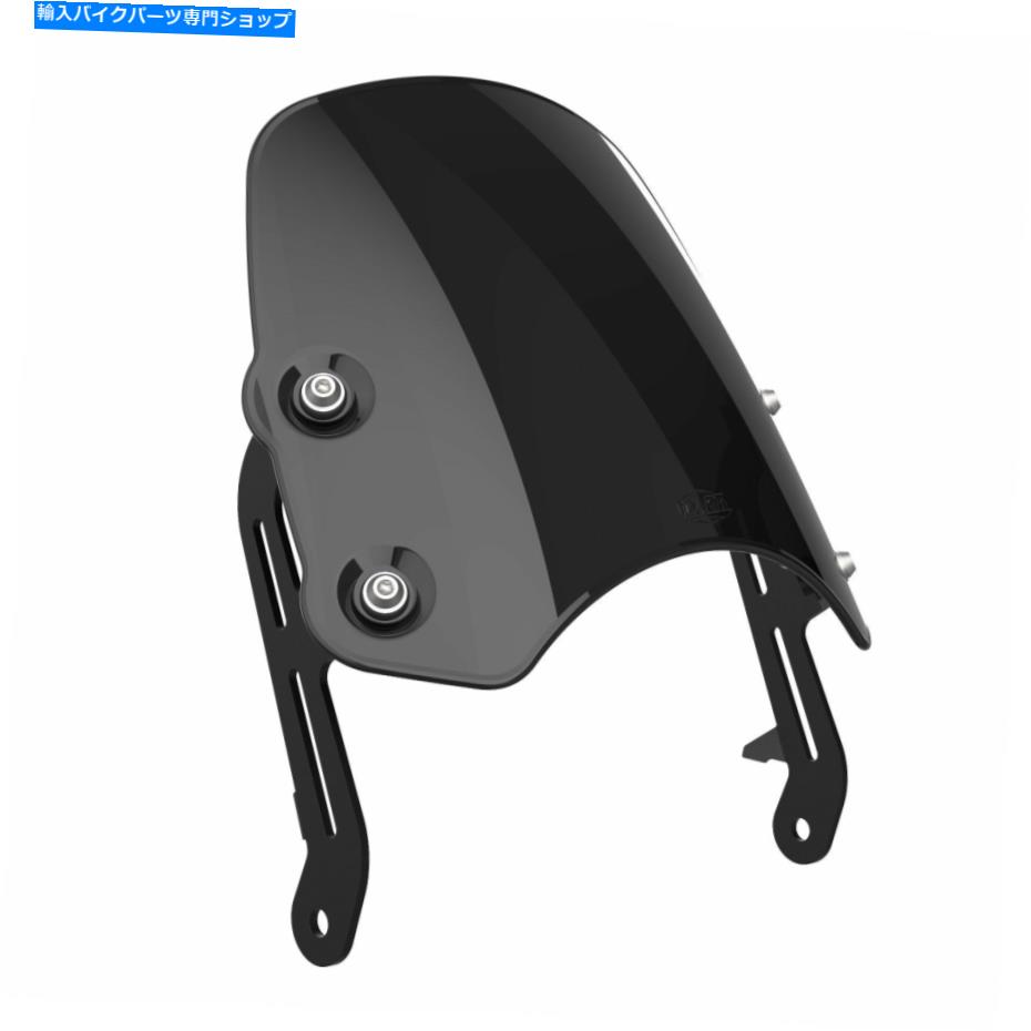 Windshield Triumph Bonneville / T100 - Dart Piranhaフライスクリーンミッドナイトブラック Triumph Bonneville / T100 - Dart Piranha Flyscreen in Midnight Black【並行輸入品】｜Us Custom Parts Shop USDM