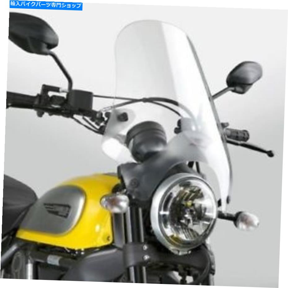 Windshield 国民サイクルシールドフロントウィンドスクリーンQuickset WindscreenクリアU-Clamp 7/8 \
