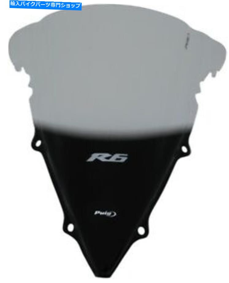 Windshield ヤマハYZF-R6 2003-2005のためのクリア＃1328W Puig 3mm Racing Windscreen Clear #1328W for Yamaha YZF-R6 2003-2005【並行輸入品】｜Us Custom Parts Shop USDM