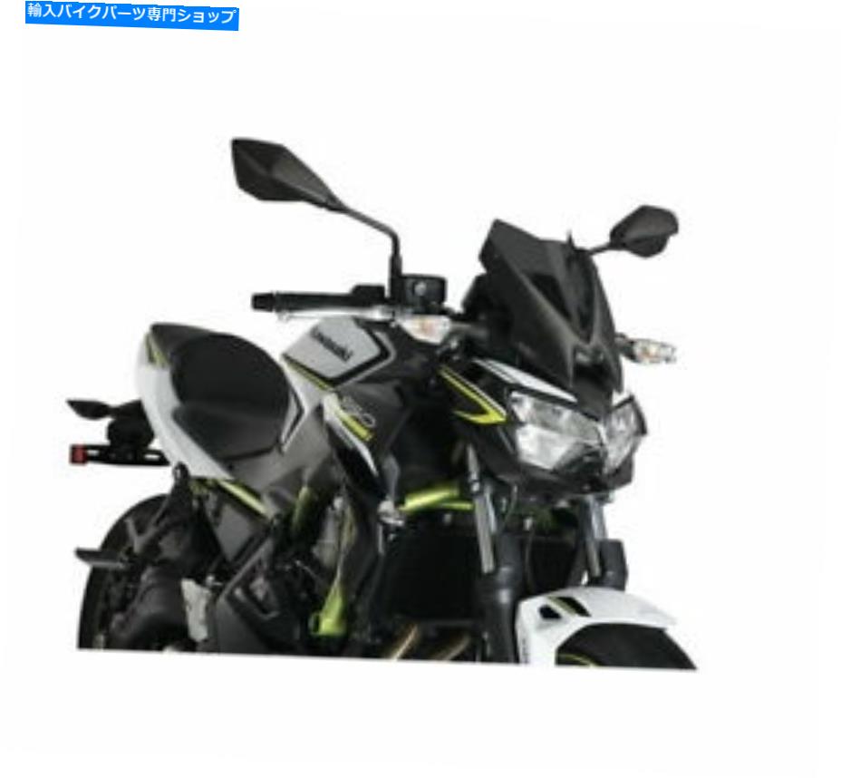 Windshield 新しいPUIG裸の新世代のWindshieldの暗い煙3864F NEW PUIG Naked New Generation Windshield Dark Smoke 3864F【並行輸入品】