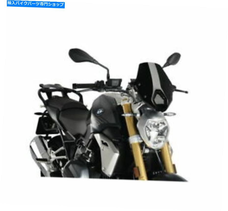 Windshield 新しいPUIG裸の新世代のWindshield Black 3623N NEW PUIG Naked New Generation Windshield Black 3623N【並行輸入品】