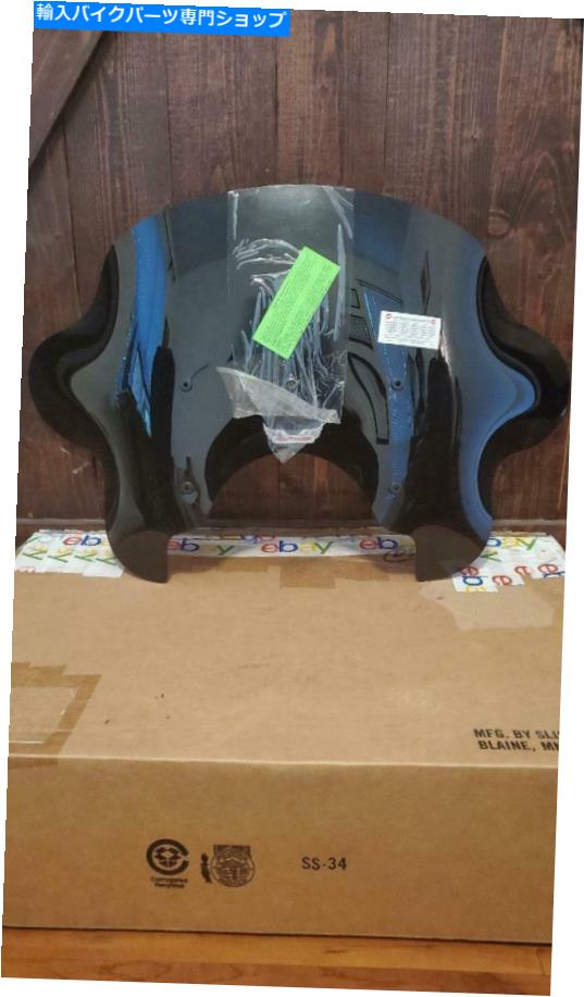 Windshield SlipStreamer - SS34DS - ファントムダークスモーク13インチ。 - 交換用フロントガラスのみ Slipstreamer - SS34DS - Phantom Dark Smoke 13in. - Replacement Windshield ONLY【並行輸入品】｜Us Custom Parts Shop USDM