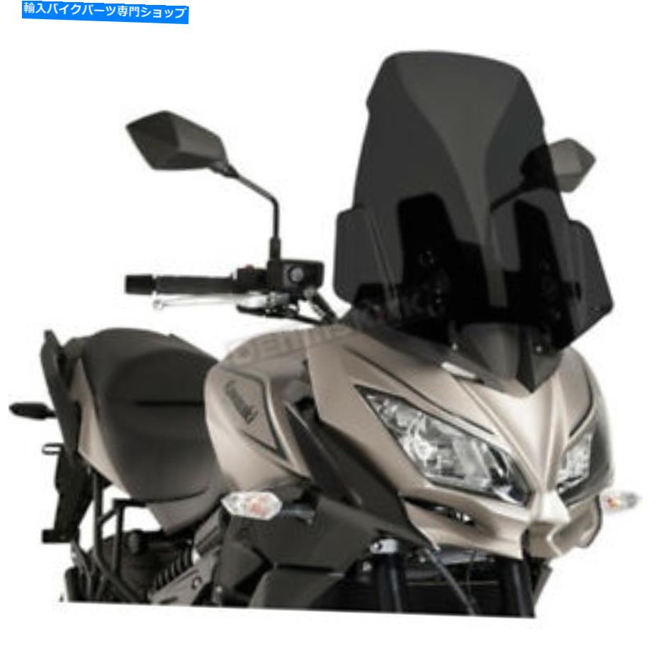 Windshield プイグハイテク部品ダークスモークツーリングウインドシールド - 9421F Puig Hi-Tech Parts Dark Smoke Touring Windshield - 9421F【並行輸入品】｜Us Custom Parts Shop USDM