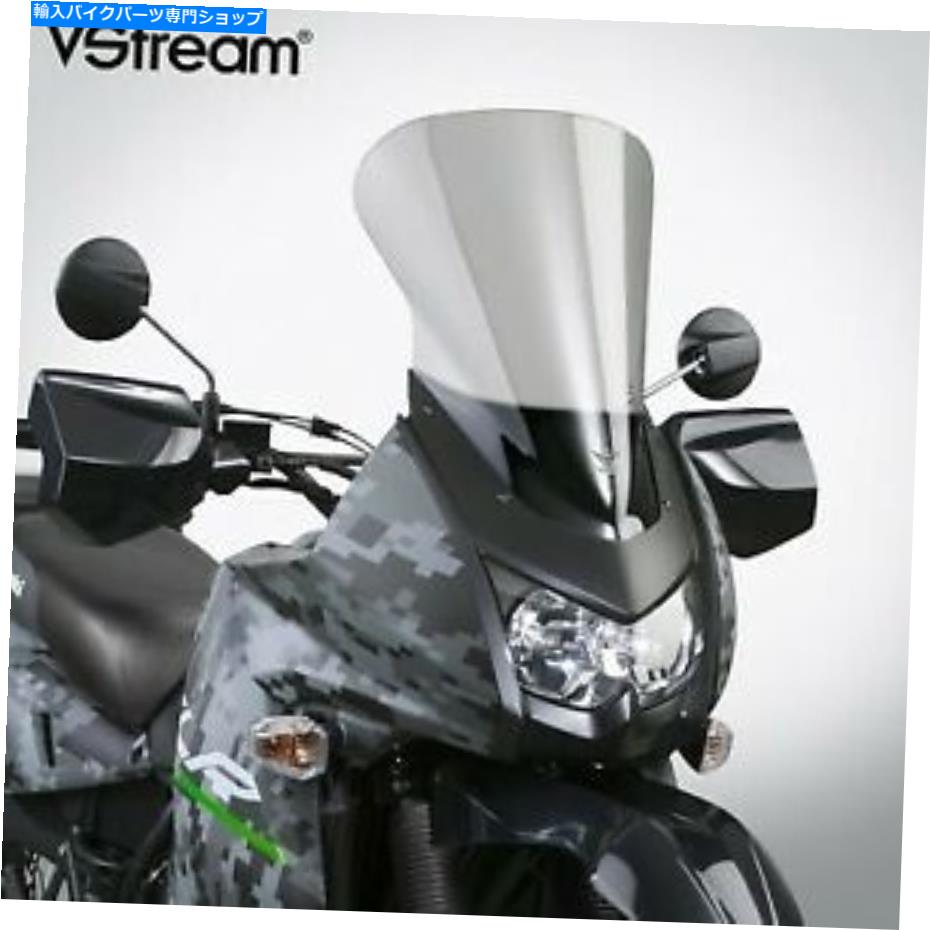 Windshield ナショナルサイクルVSTREAMフェアリングマウントウインドシールドライトスモークN20113 National Cycle Vstream Fairing Mounted Windshield Light Smoke N20113【並行輸入品】｜Us Custom Parts Shop USDM