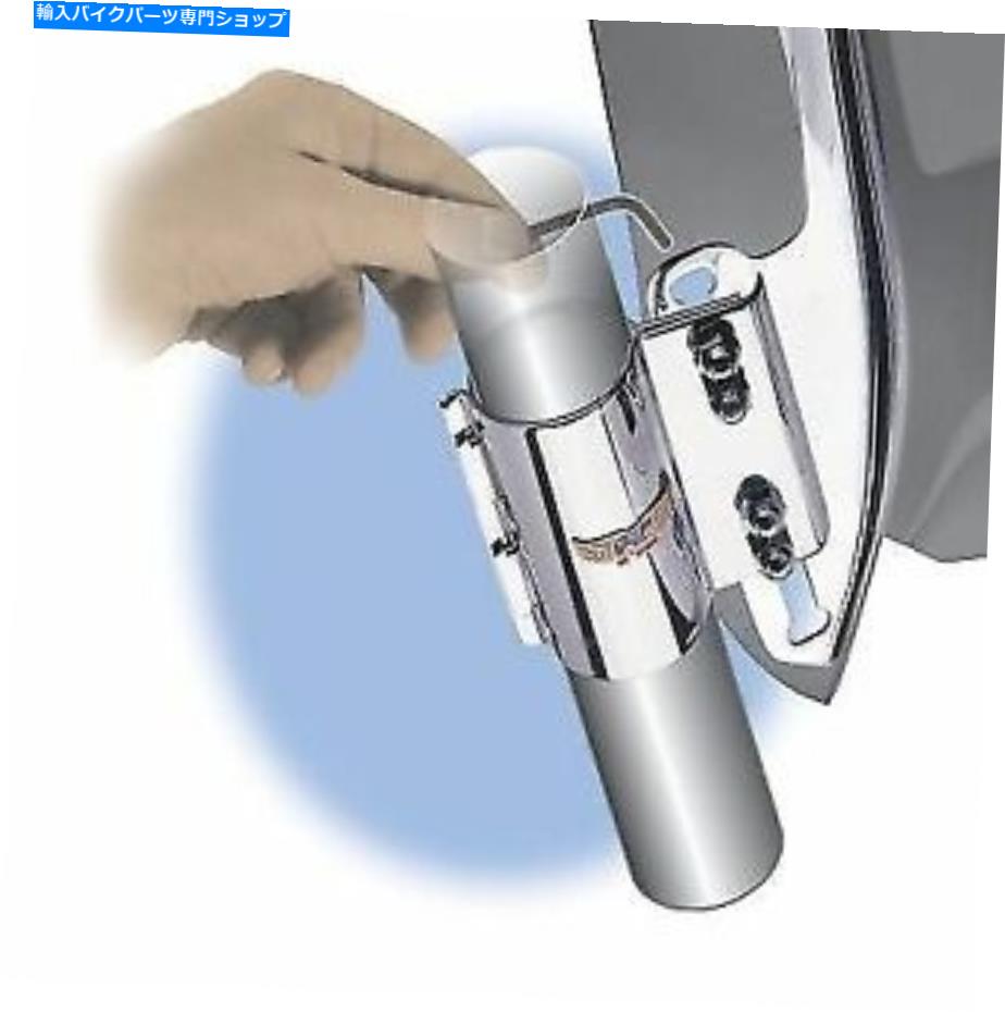 Windshield ダコタナロー4.5mmヘビーデューティガラスマウントキットナショナルサイクルキットJG Dakota Narrow 4.5mm Heavy Duty Windshield Mount Kit National Cycle KIT-JG【並行輸入品】