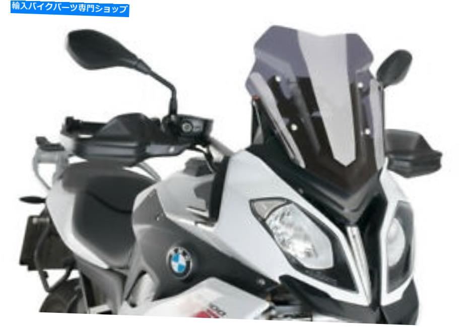 Windshield PUIG 8543Fレーシングウィンドスクリーンダークスモーク PUIG 8543F Racing Windscreen Dark Smoke【並行輸入品】