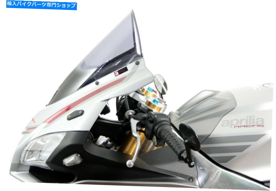 Windshield Mra Racing Windscreen R RSV4 RR / RF 15クリア MRA Racing Windscreen R RSV4 RR/RF 15 Clear【並行輸入品】