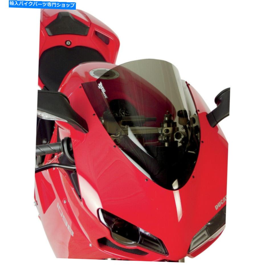 Windshield ゼロ重力ダブルバブルフロントスケーン - DUCATI 1098（煙）16-729-02 Zero Gravity Double Bubble Windscreen - Ducati 1098 (Smoke) 16-729-02【並行輸入品】